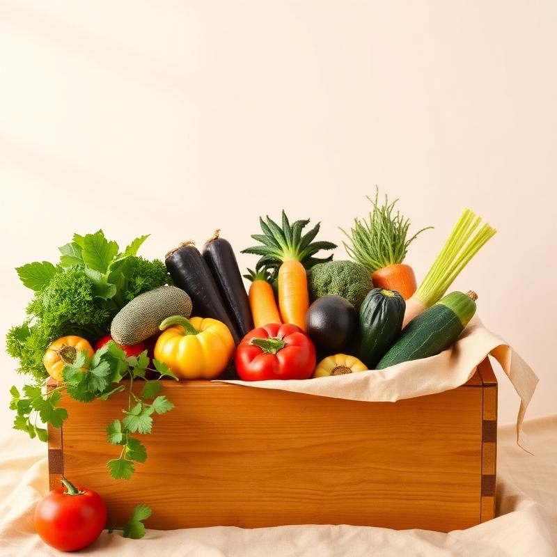 Weekly vegetable subscription box